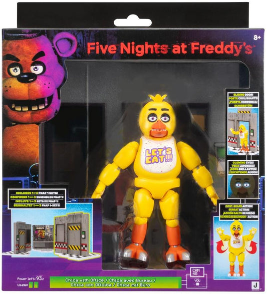 Jazwares - Five Nights at Freddy's - Chica (Classsic) with Office Set