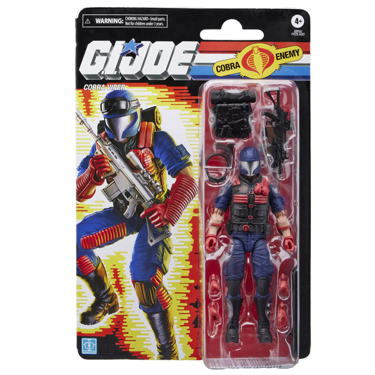 G.I. Joe Classified Series Retro Cardback Cobra Viper 6-Inch Action Figure