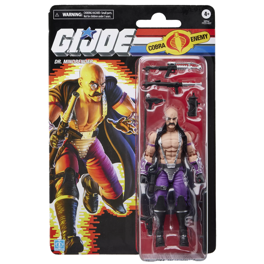 G.I. Joe Classified Series Retro Cardback Dr. Mindbender 6-Inch Action Figure