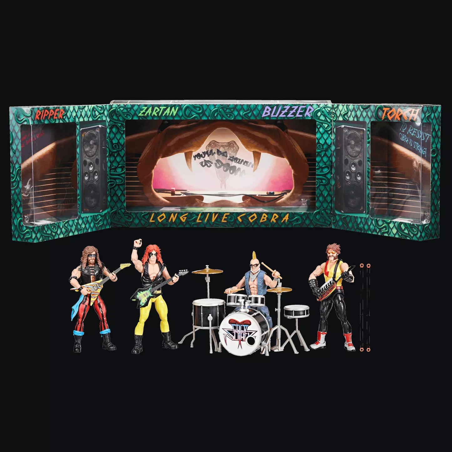 G.I. Joe - Classified Series - #163 - Dreadnoks Cold Slither: Band of Vipers Tour Commemorative Action Figure Set