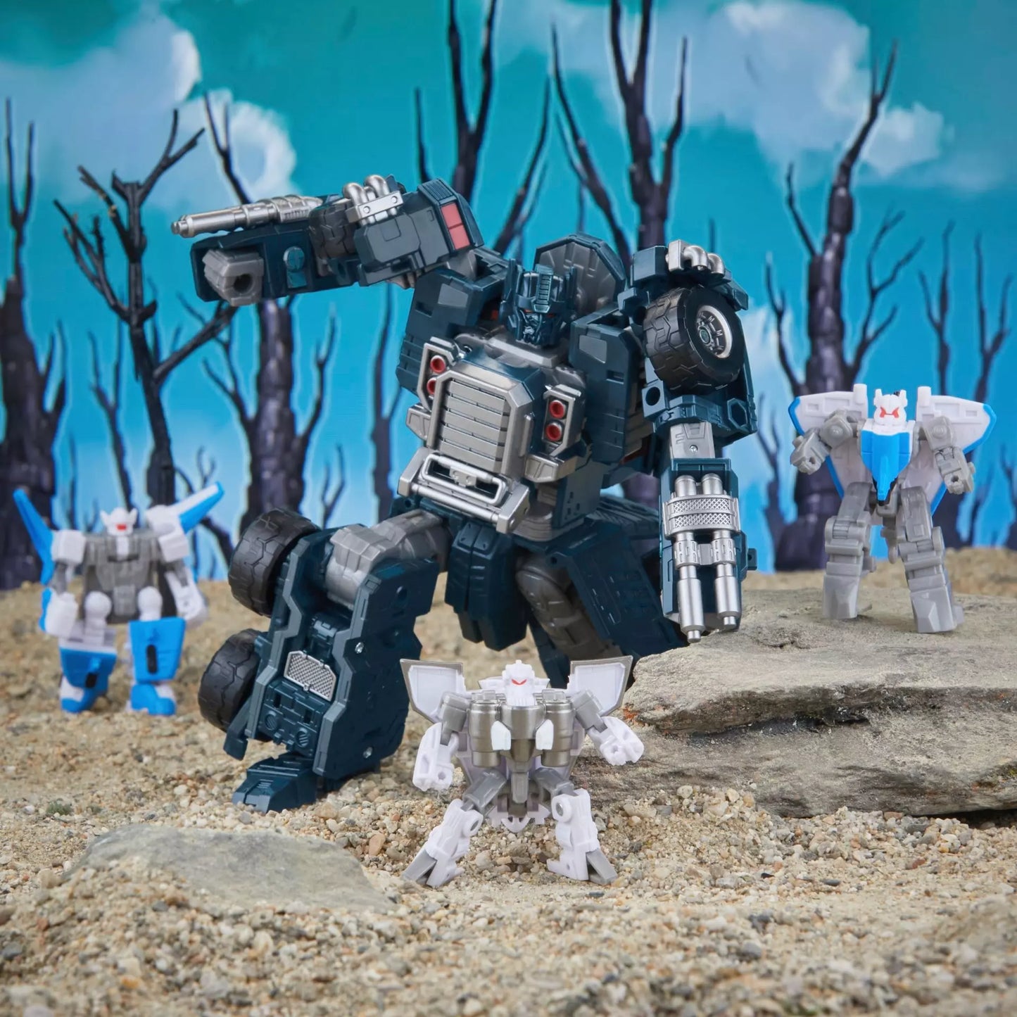 Transformers -  Generations - Armada Nemesis Prime & Air Defense Mini-Con Team