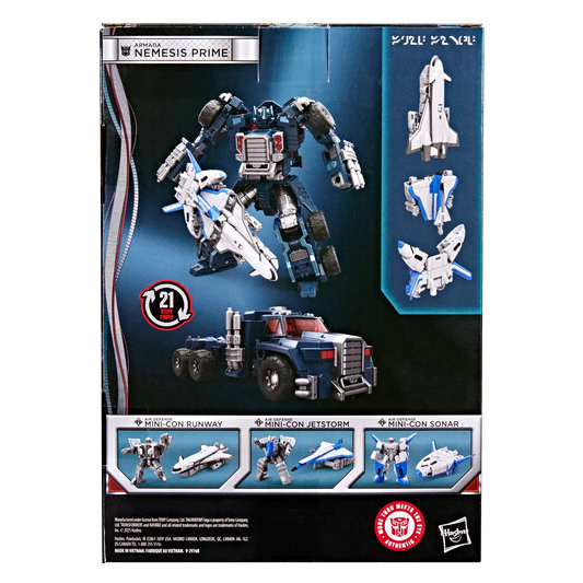 Transformers -  Generations - Armada Nemesis Prime & Air Defense Mini-Con Team