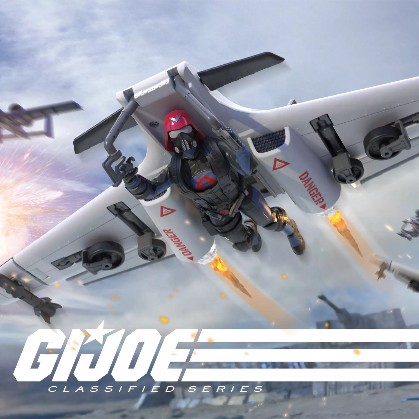 G.I. Joe - Classified Series -  #152 - Cobra Pilot Action Figure & Cobra C.L.A.W.