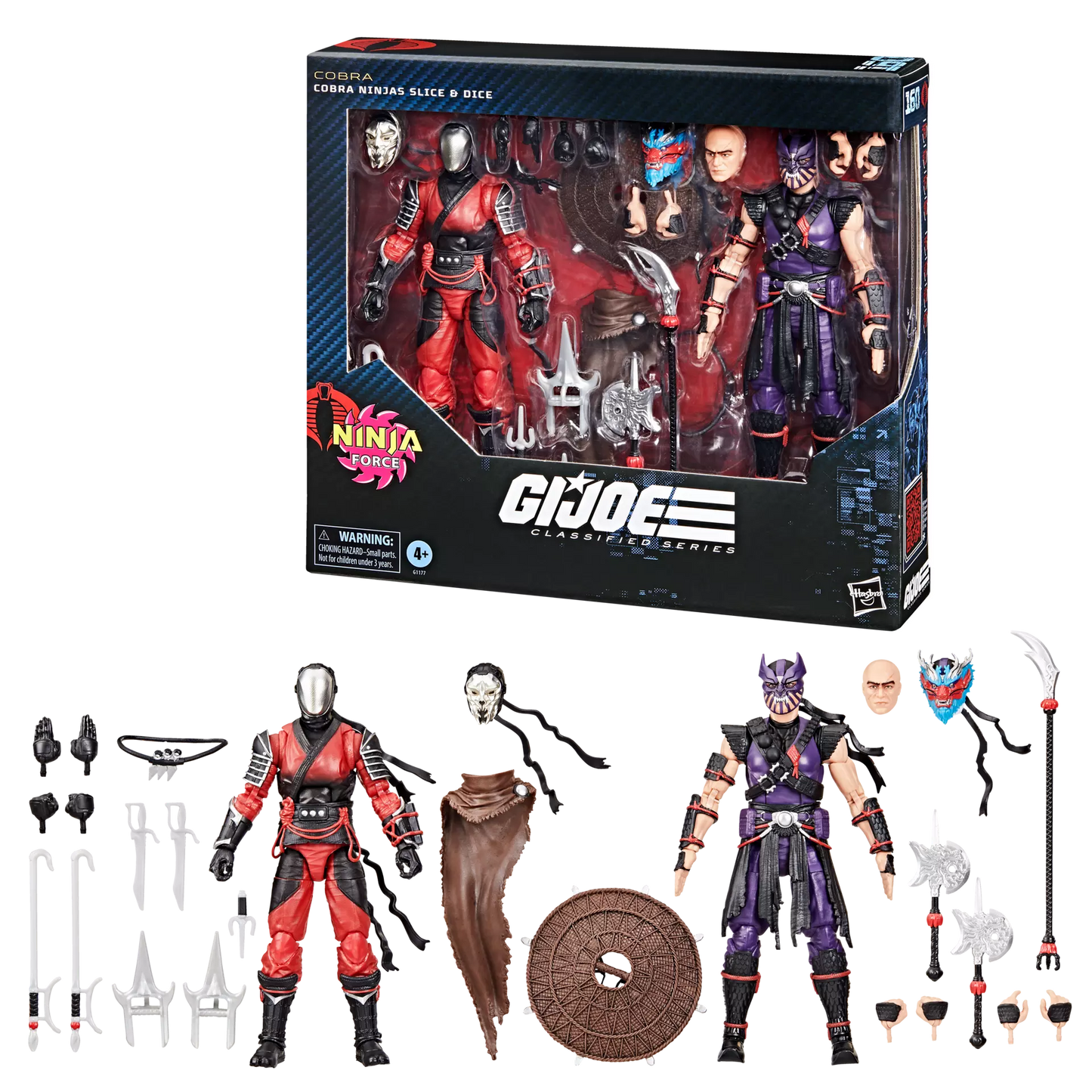 G.I. Joe -  Classified Series -  #160 - Cobra Ninjas Slice & Dice