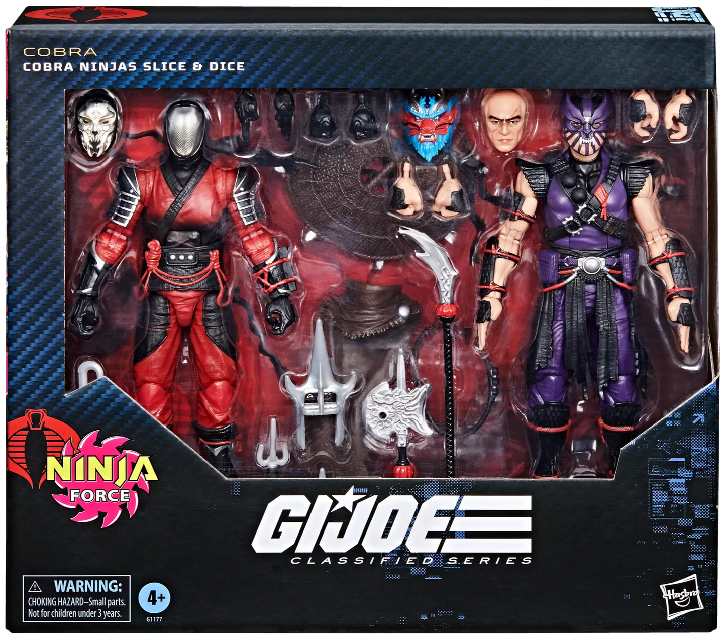 G.I. Joe -  Classified Series -  #160 - Cobra Ninjas Slice & Dice