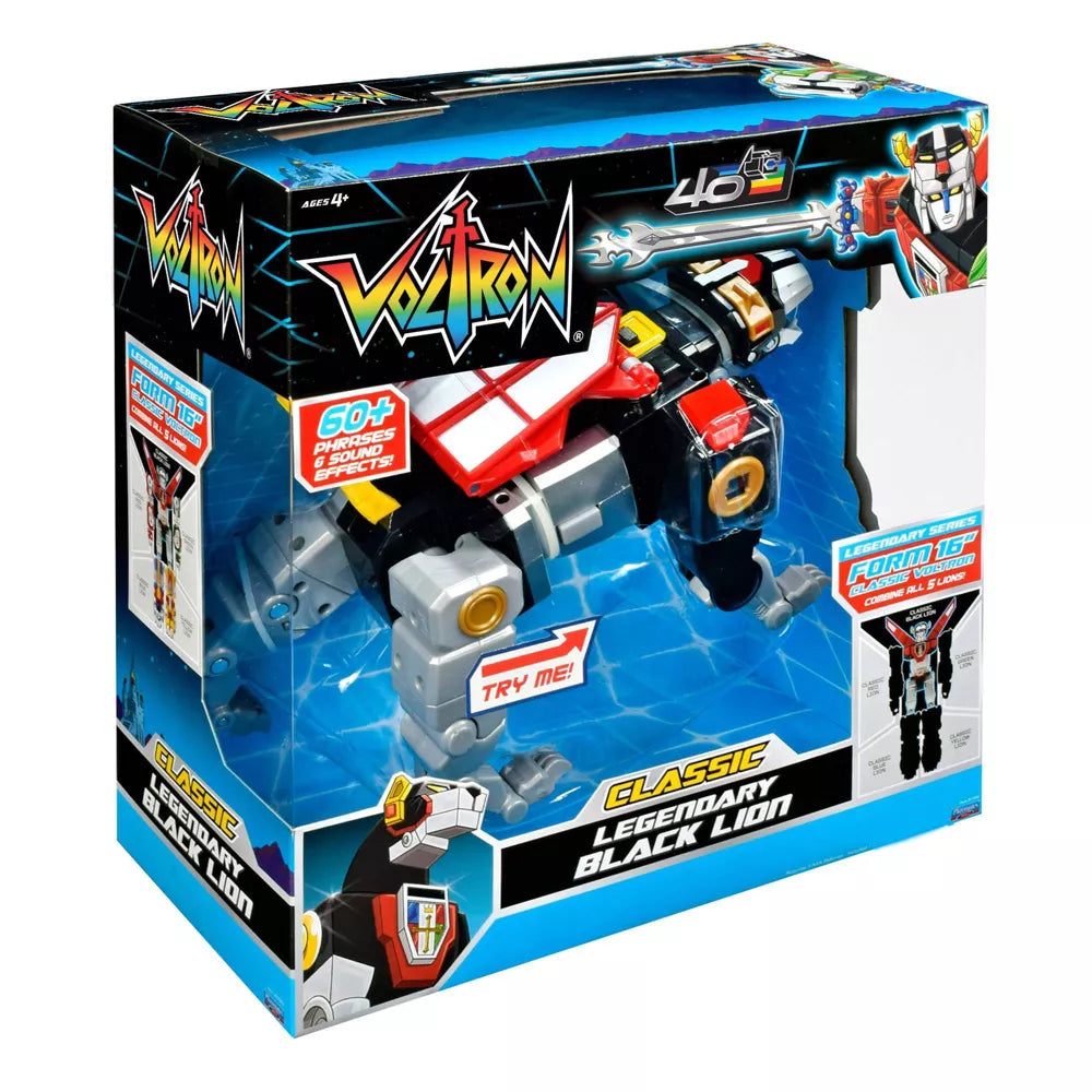 Voltron Classic Black Lion Action Figure