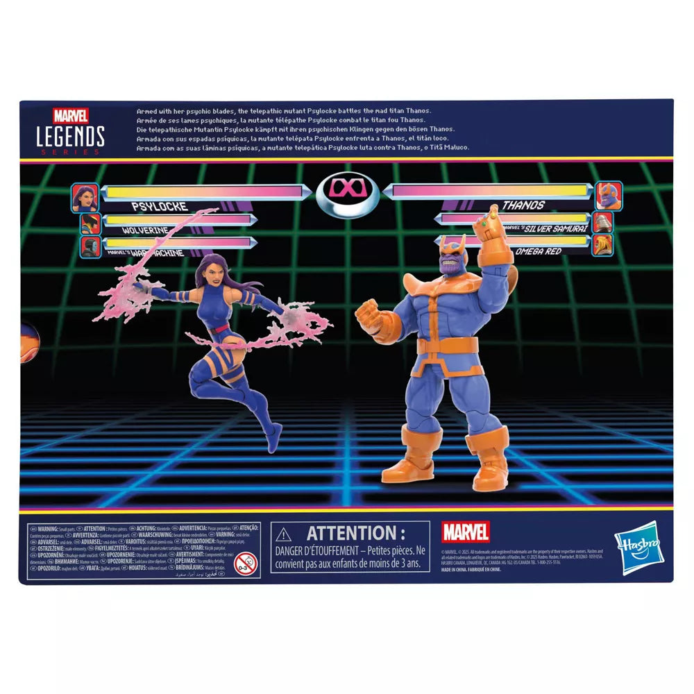 Marvel Legends - Gamerverse - Psylocke vs. Thanos - Target Exclusive