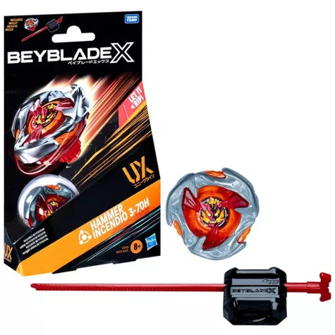 Beybalde X - Hammer Incendio 3-70H - Battle Tops - Dual Pack Set