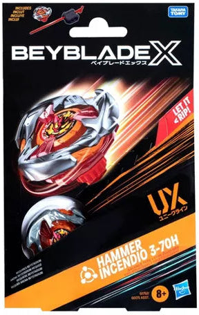 Beybalde X - Hammer Incendio 3-70H - Battle Tops - Dual Pack Set