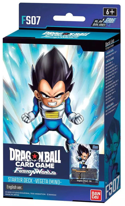 Dragon Ball Z Super Card Game: Fusion World Starter Deck -Vegeta (Mini) FS07