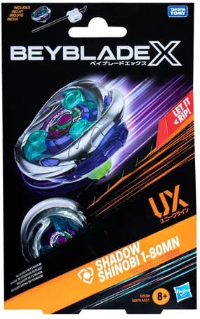 Beybalde X -Shadow Shinobi 1-80MN - Battle Tops - Dual Pack Set