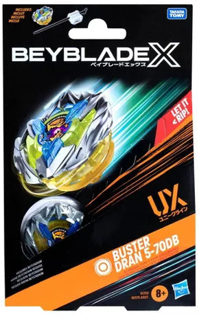 Beybalde X - Buster Dran 5-70DB UX - Battle Tops - Dual Pack Set