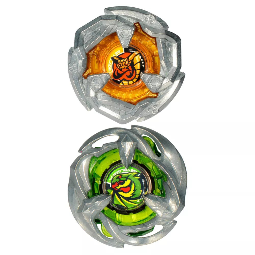Beybalde X - Gale Wyvern and Tail Viper - Battle Tops - Dual Pack Set
