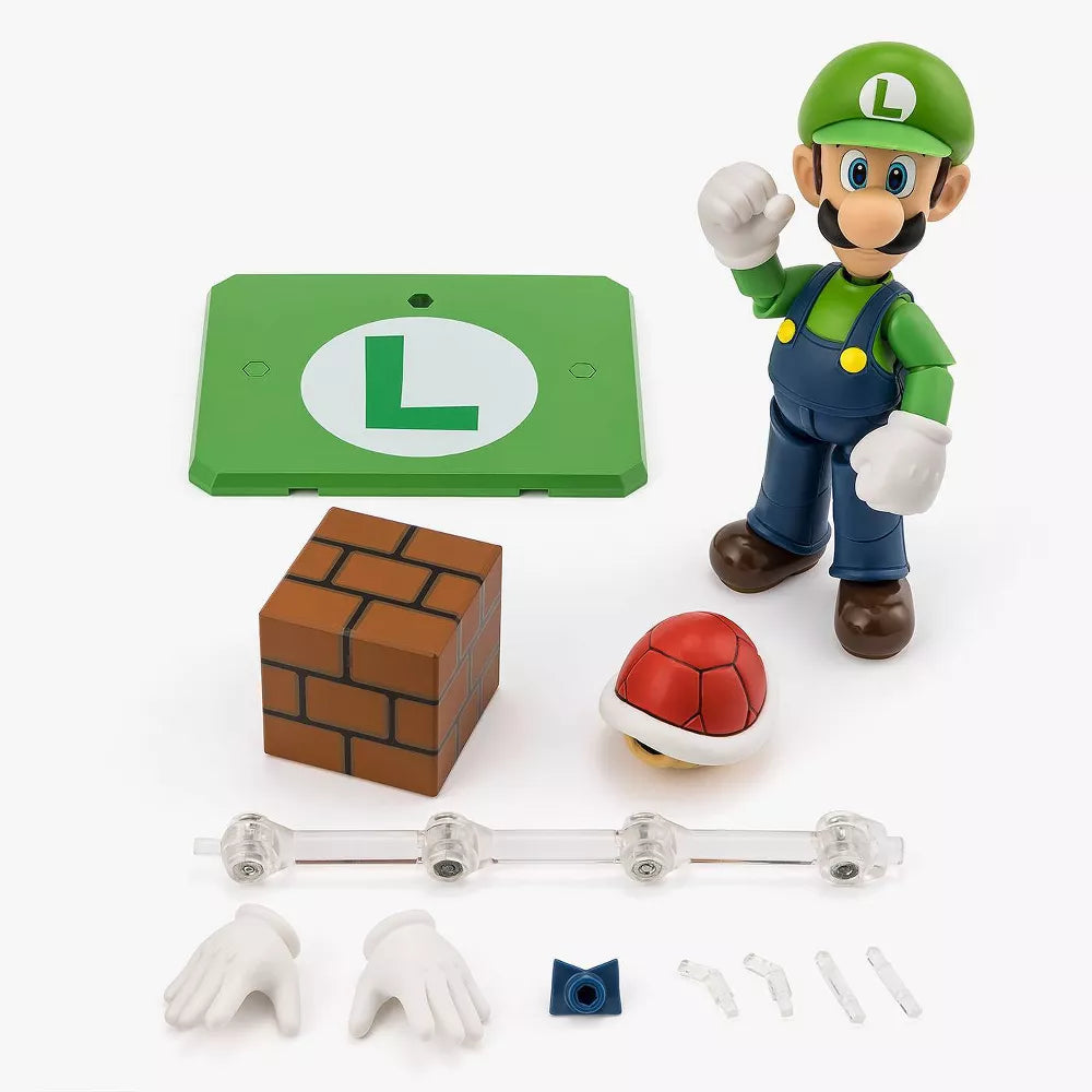 S.H. Figuarts - Super Mario Bros - Luigi - Action Figure