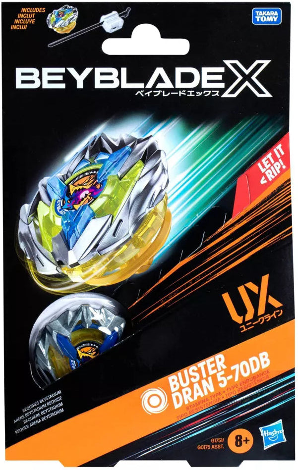 Beybalde X - Buster - Dran - 5-70DB - UX Starter Pack Set