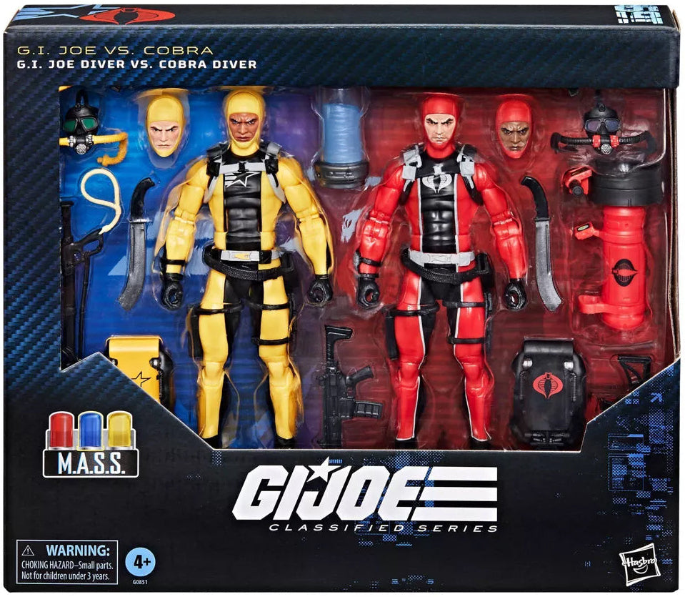 G.I. Joe - Classified Series - #169 - G.I. Joe Diver Vs. Cobra Diver Action Figure