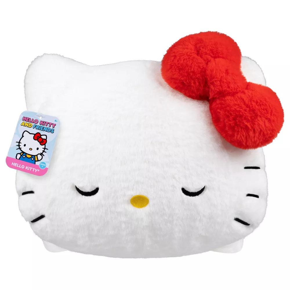 Jazwares - Hello Kitty - 18" Sleeping Plush - Stuffed Animal