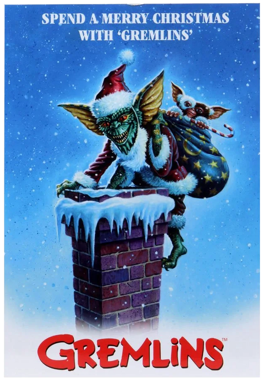 NECA - Gremlins Ultimate Santa Stripe and Gizmo 7-Inch Scale Action Figure 2-Pack