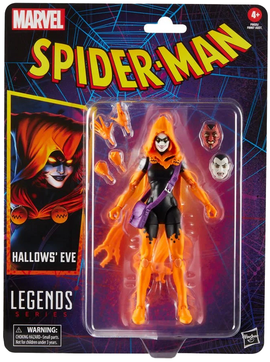 Spider-Man Marvel Legends Comic 6-inch Hallow's Eve Action Figure