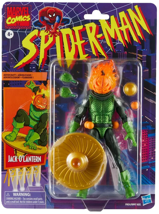 Spider-Man Marvel Legends Comic 6-inch Jack O'Lantern Action Figure