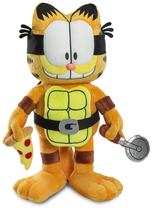 Kidrobot - Garfield x Teenage Mutant Ninja Turtles - 13"inch Plush