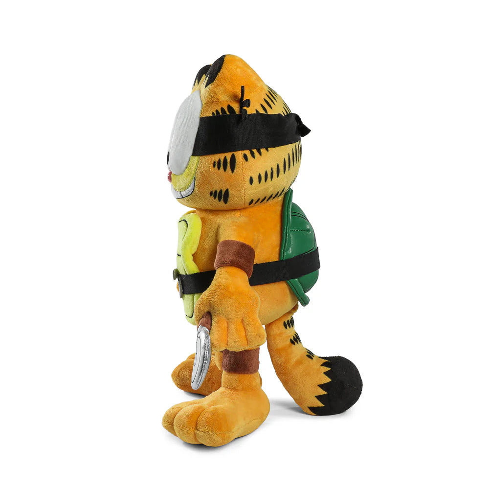 Kidrobot - Garfield x Teenage Mutant Ninja Turtles - 13"inch Plush