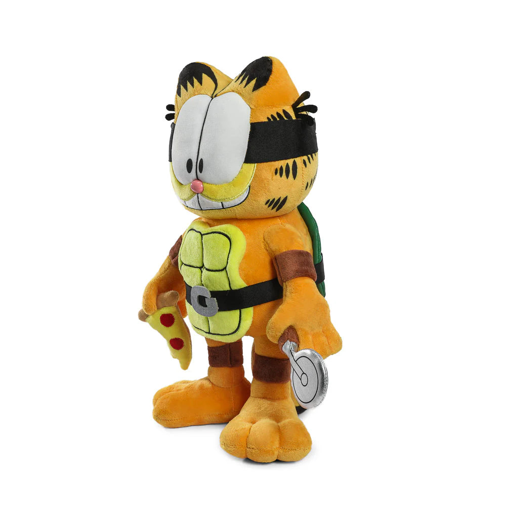 Kidrobot - Garfield x Teenage Mutant Ninja Turtles - 13"inch Plush