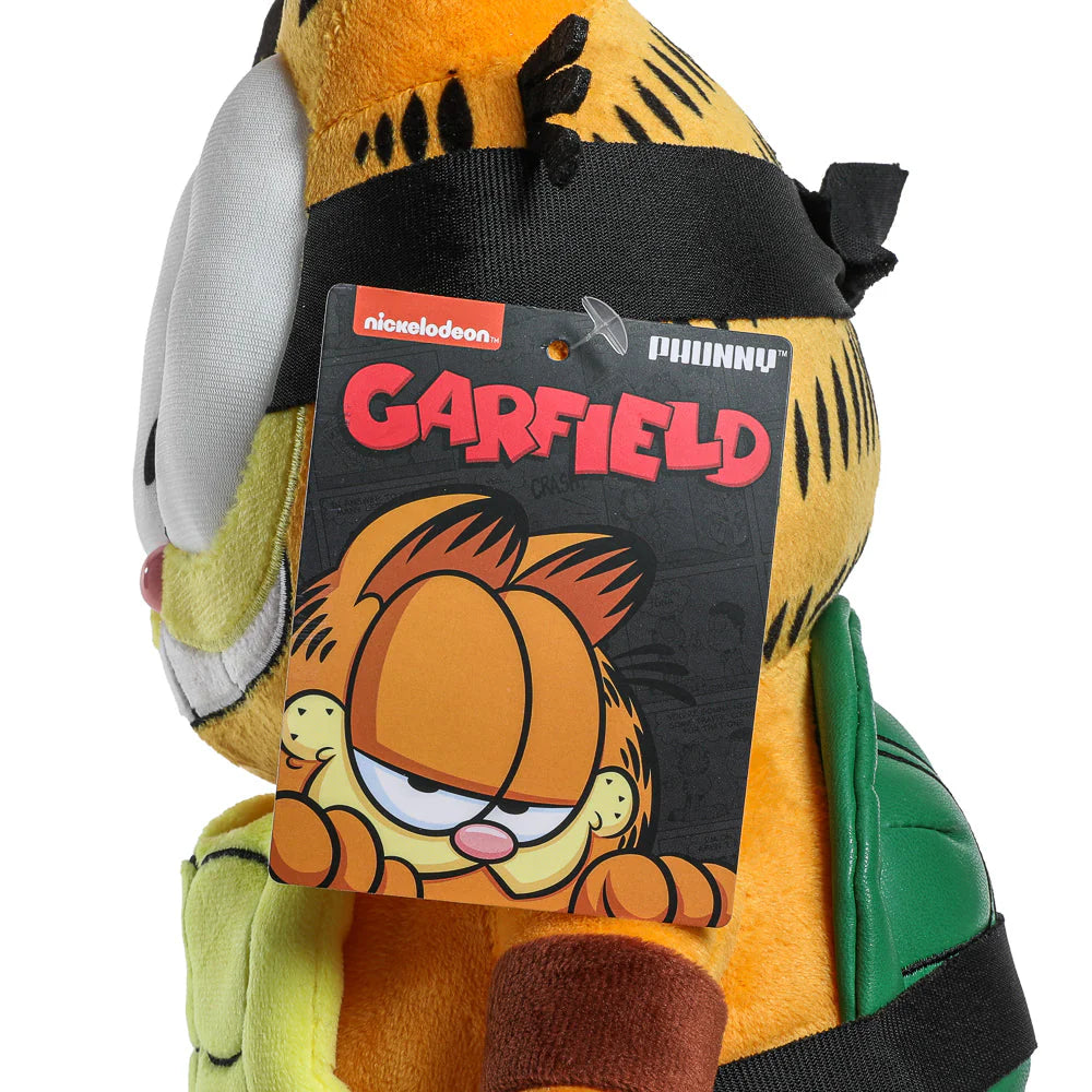 Kidrobot - Garfield x Teenage Mutant Ninja Turtles - 13"inch Plush