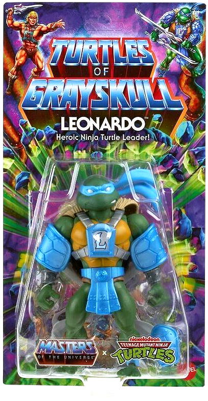 Masters of the Universe Origins Turtles of Grayskull Leonardo Action Figure
