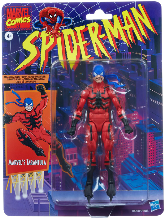 Spider-Man Retro Marvel Legends Tarantula 6-Inch Action Figure