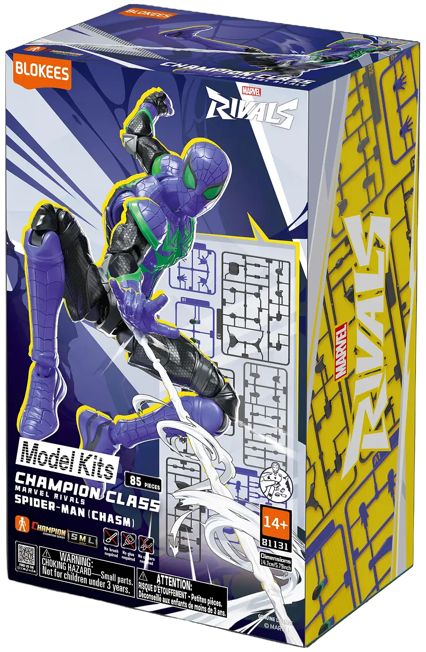 Blokees - Marvel Rival - Spider-Man (Chasm) - Champion Class 25