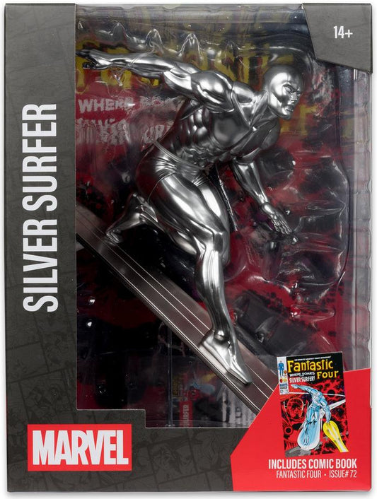 McFarlane Toys Marvel Collection -  Fantastic Four Silver Surfer (issue 72) -  1:6th Scale Figure