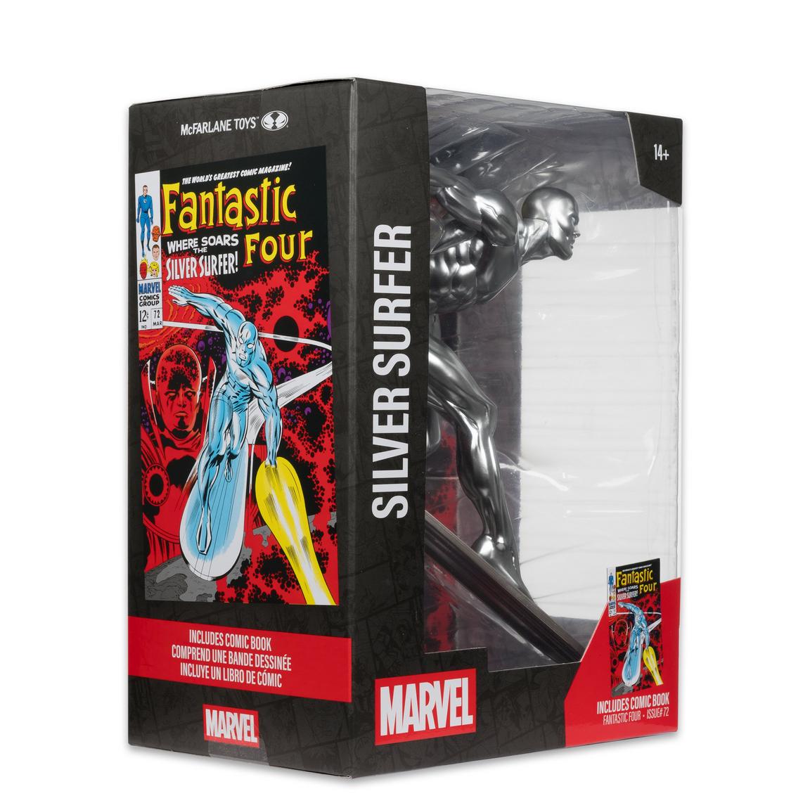 McFarlane Toys Marvel Collection -  Fantastic Four Silver Surfer (issue 72) -  1:6th Scale Figure
