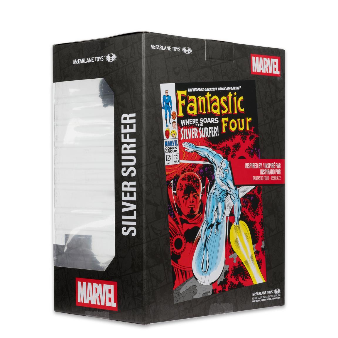 McFarlane Toys Marvel Collection -  Fantastic Four Silver Surfer (issue 72) -  1:6th Scale Figure