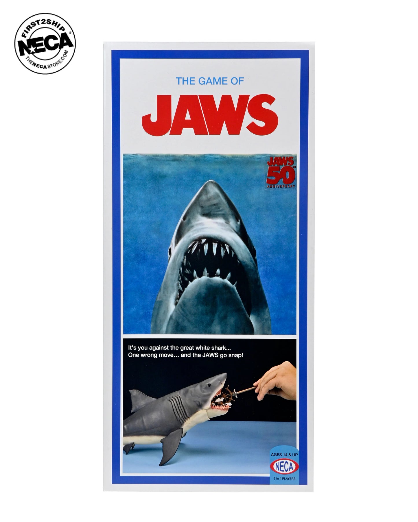 NECA - Jaws - "The Game of Jaws” 50th Anniversary Edition