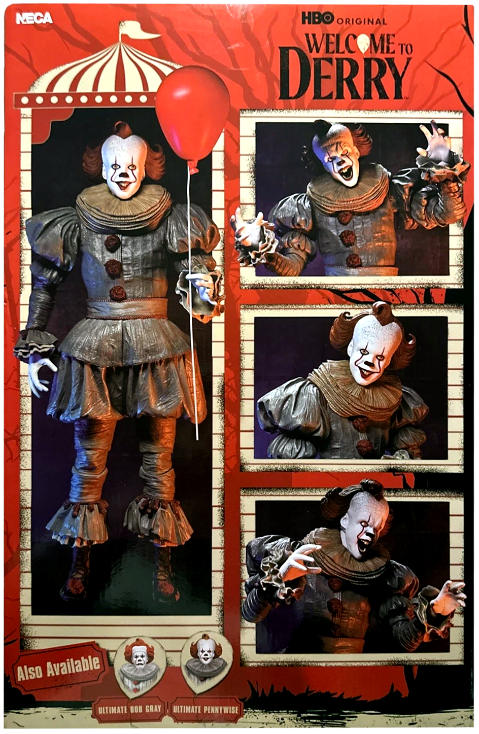 NECA - Welcome To Derry - PennyWise - 1/4 Scale Figure