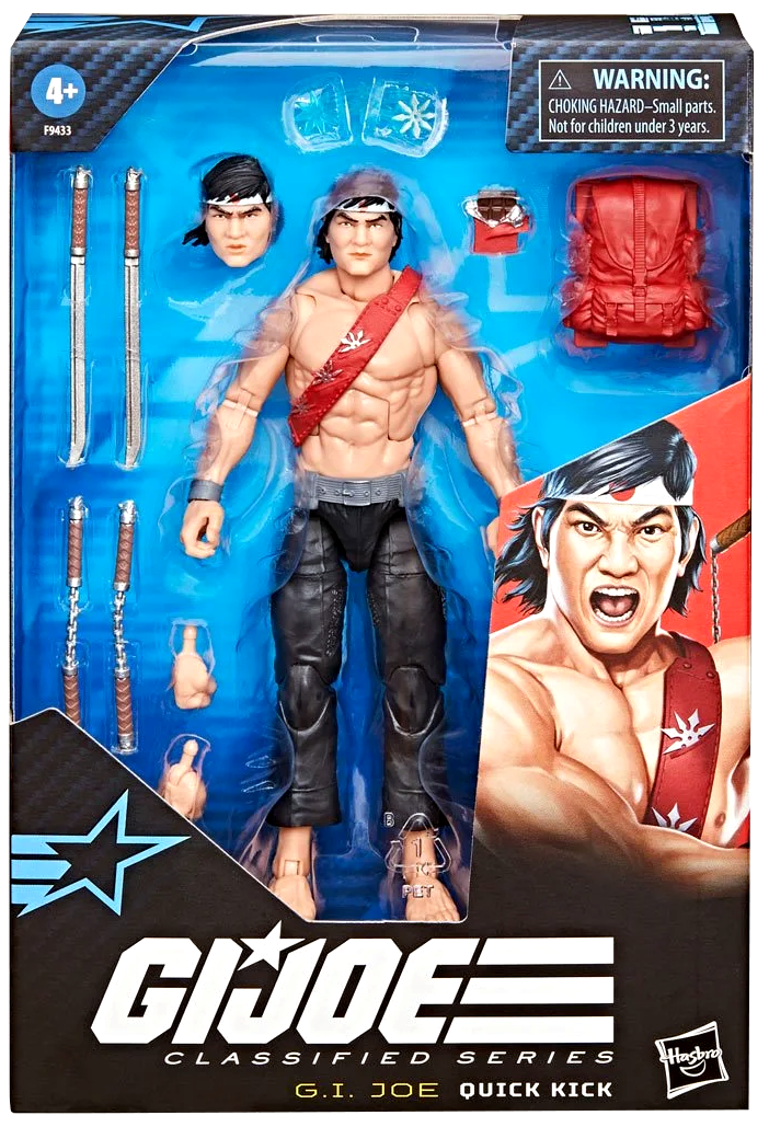 G.I. Joe Classified Series 6-Inch Quick Kick Action Figure – MyLostToy