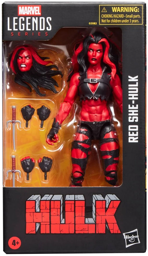Marvel Legends - Red She-Hulk - 6 Inch Action Figure