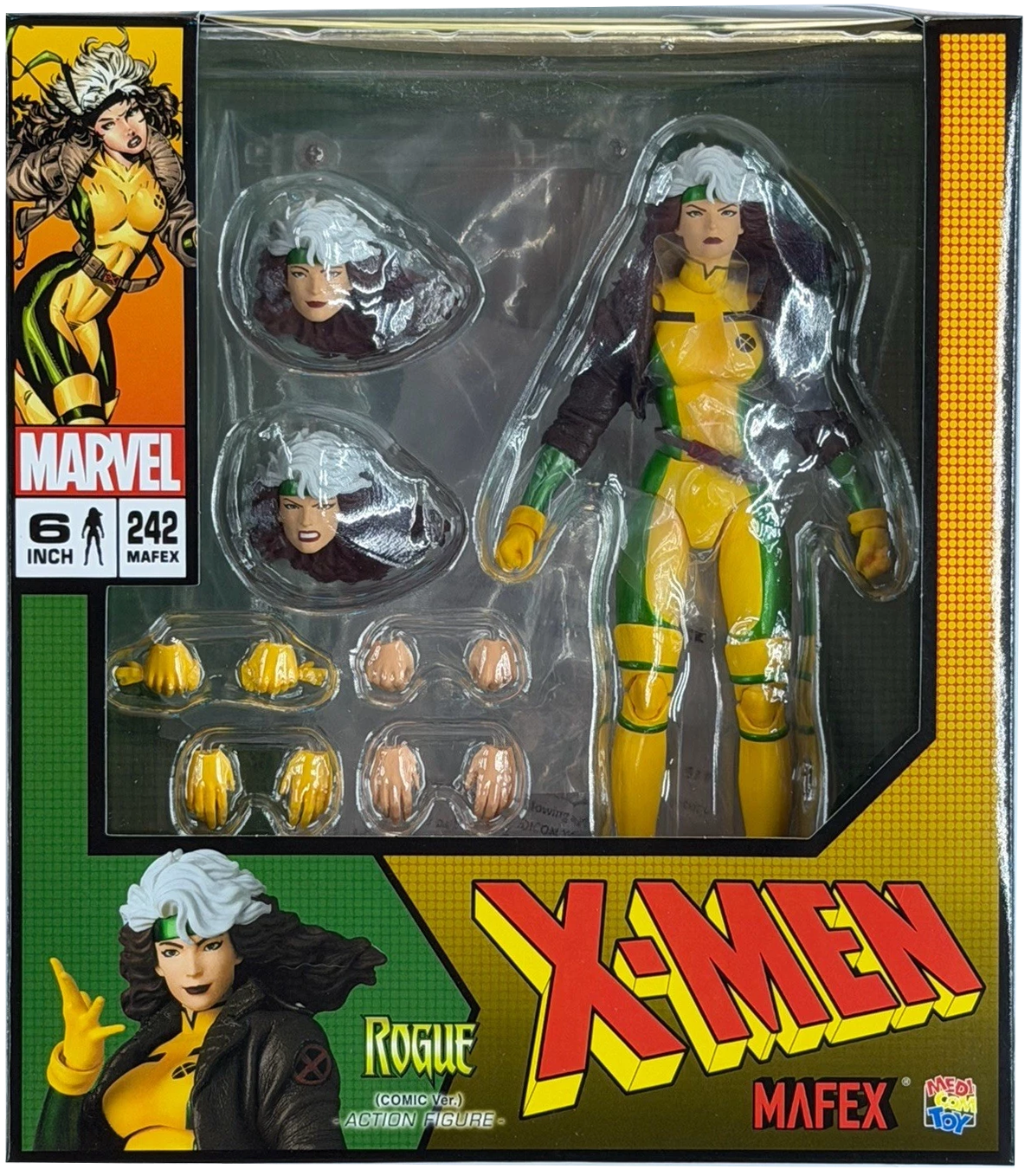 Mafex - X-Men - Rogue - Comic Verstion - No. 242 - Action Figure