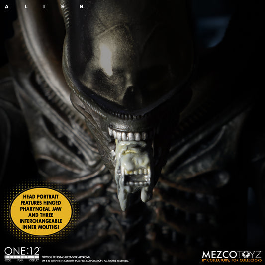 MEZCO -ONE-12 COLLECTIVE - ALIEN DELUXE EDITION AF