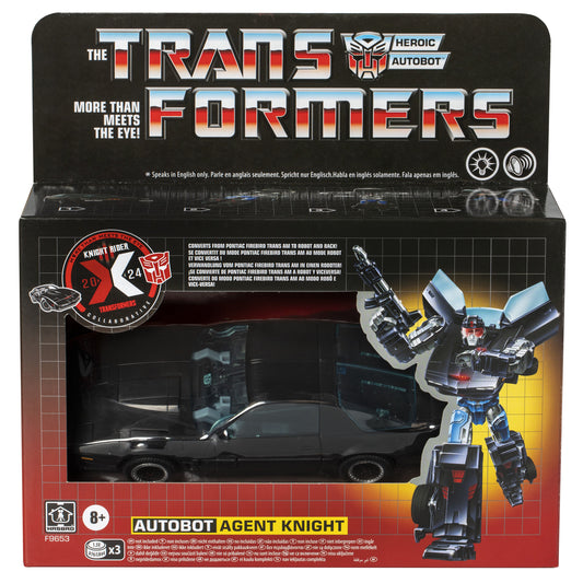 Transformers Collaberation X Knight Rider - Agent Knight