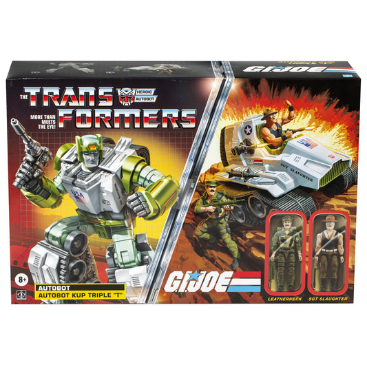 Transformers X G.I. Joe - Kup Triple T & SGT. Slaughter