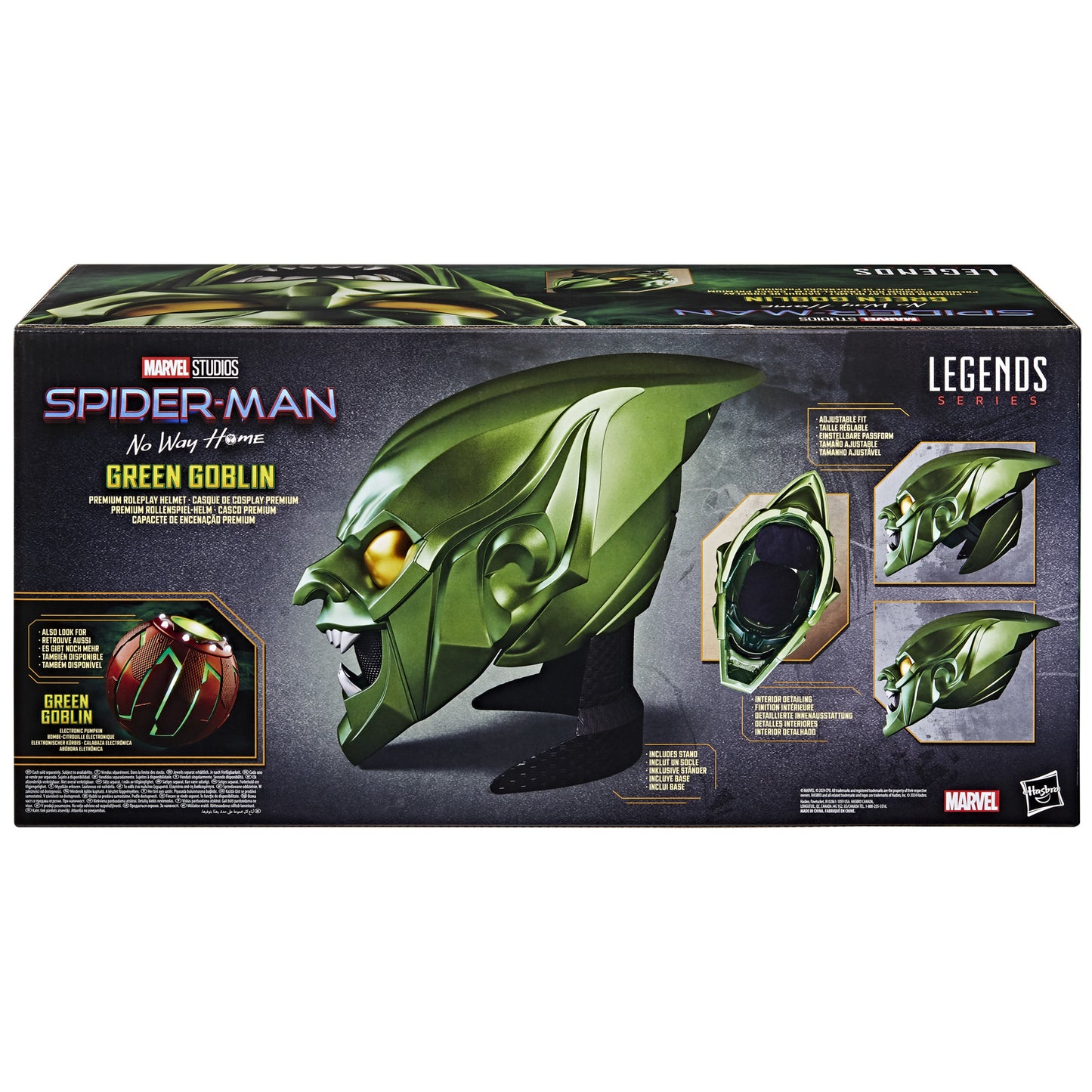 Marvel Legends - Spider-Man -  Green Goblin Electronic Helmet