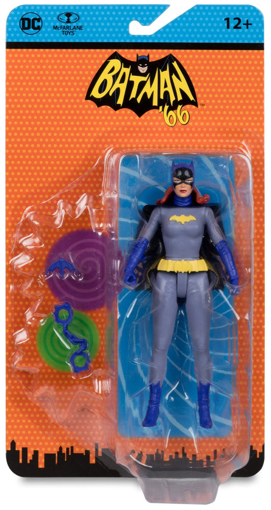 Batgirl in Black-Grey (DC Retro: Batman 66 Comic) 6" Figure we