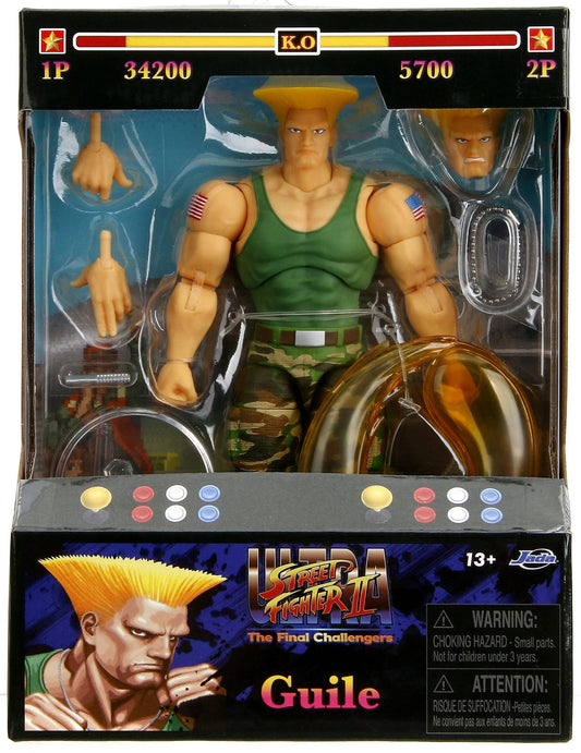 Street Fighter II 6" Guile Figured