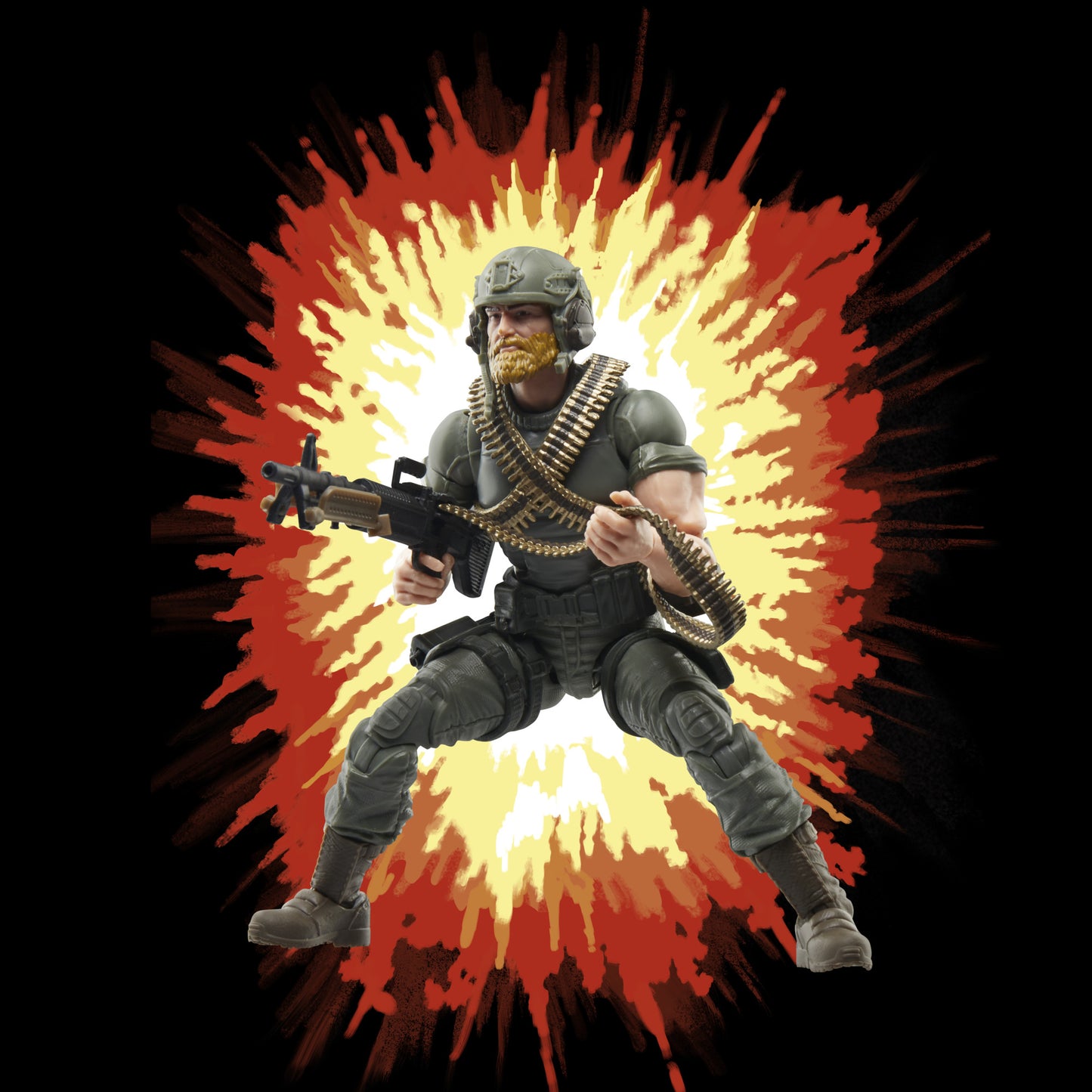 G.I. Joe -  Classified Series -  Retro Carded -  Rock N Roll
