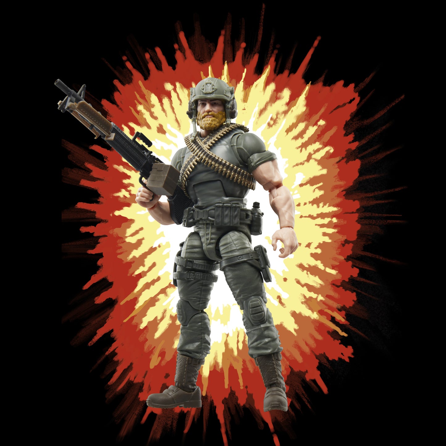 G.I. Joe -  Classified Series -  Retro Carded -  Rock N Roll