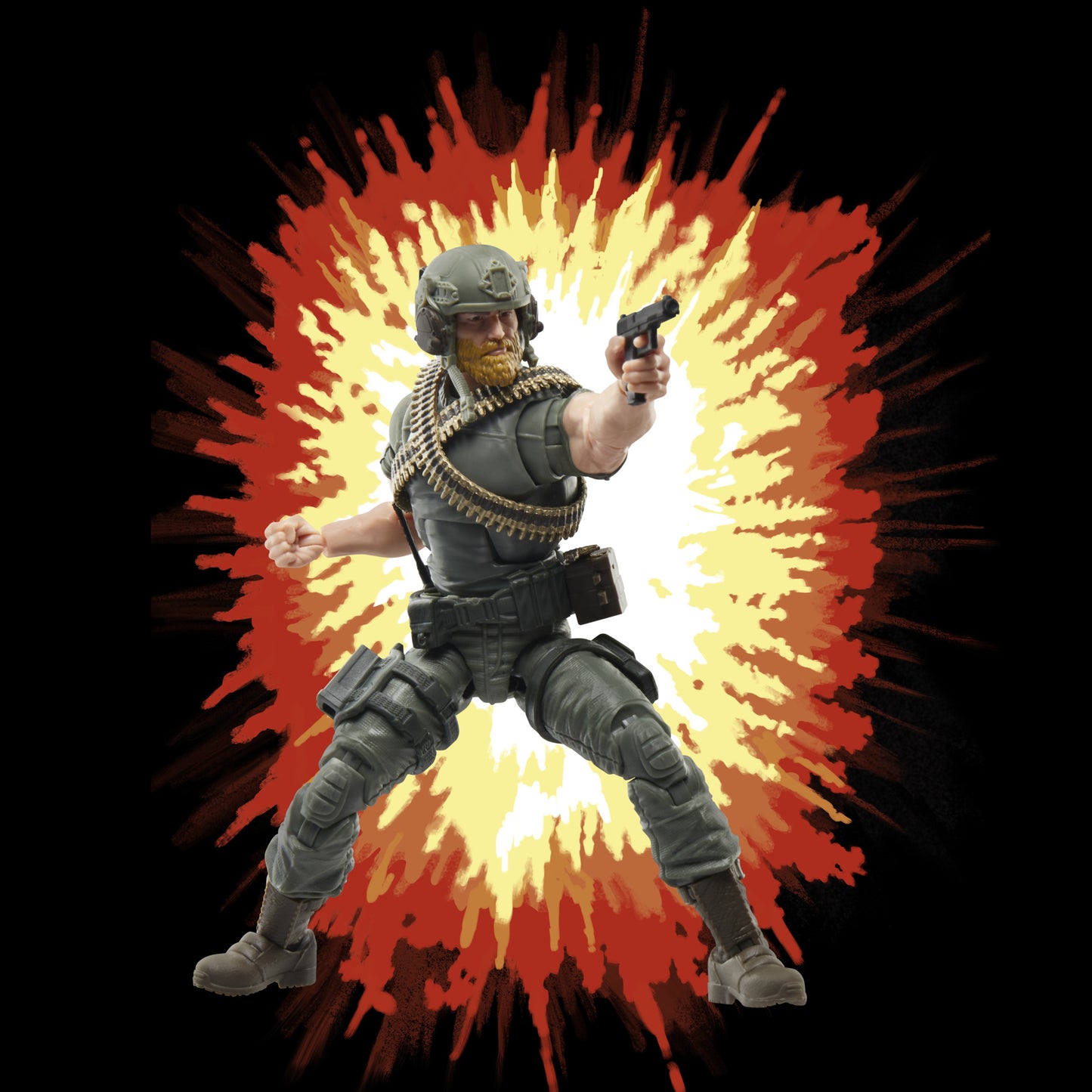 G.I. Joe -  Classified Series -  Retro Carded -  Rock N Roll