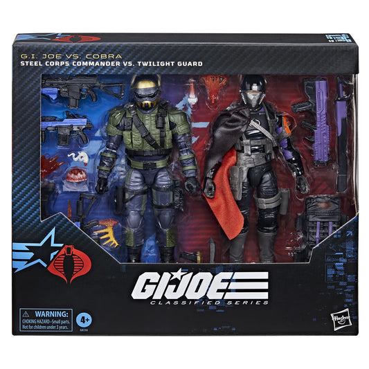 G.I. Joe - Classified Series - Steel Corps Commander Vs. Twilight Guard - #141 - 2 Pack