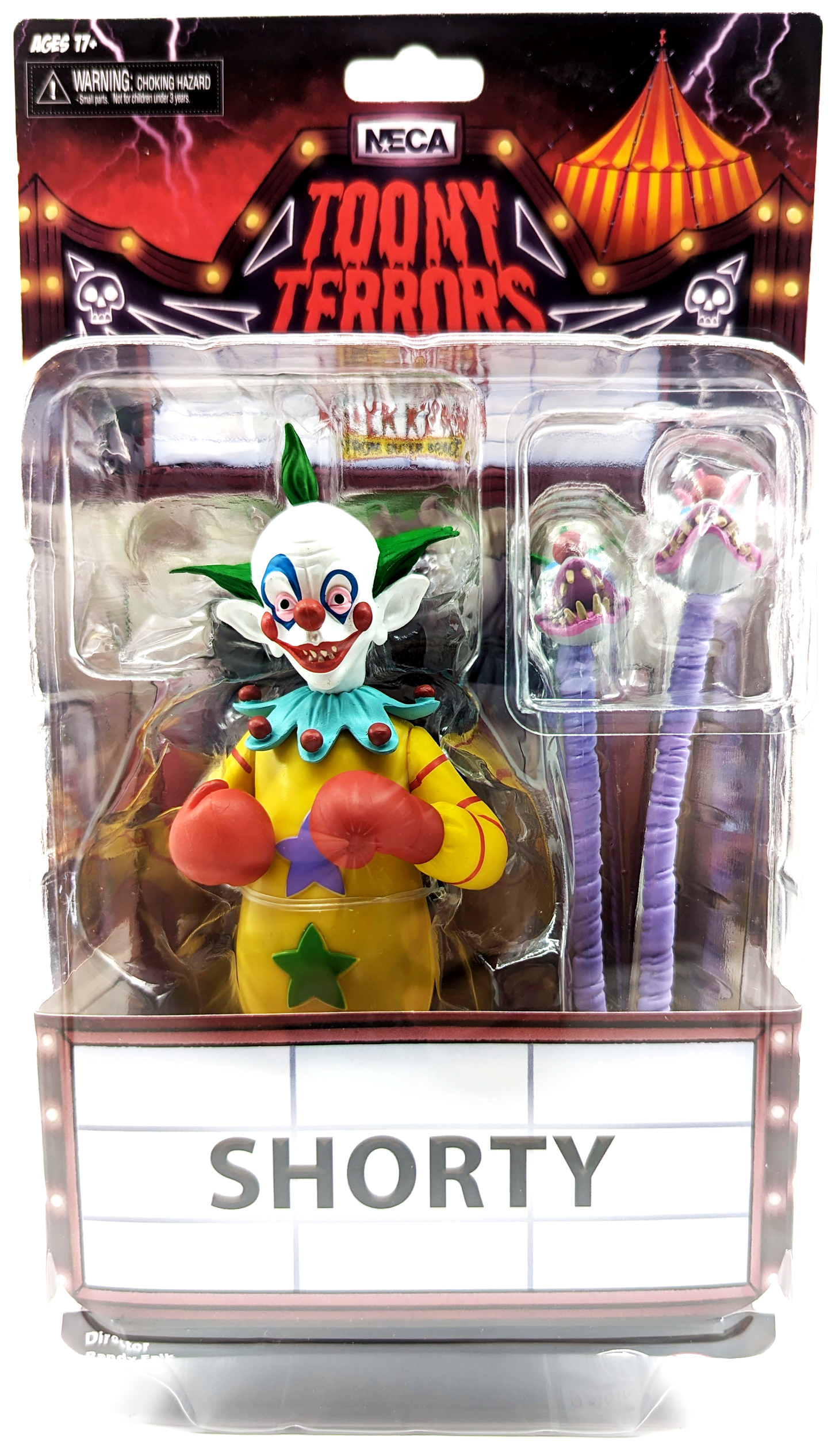 NECA - Killer Klowns From Outer Space Toony Terrors Shorty